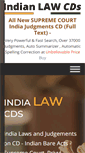 Mobile Screenshot of indianlawcds.com